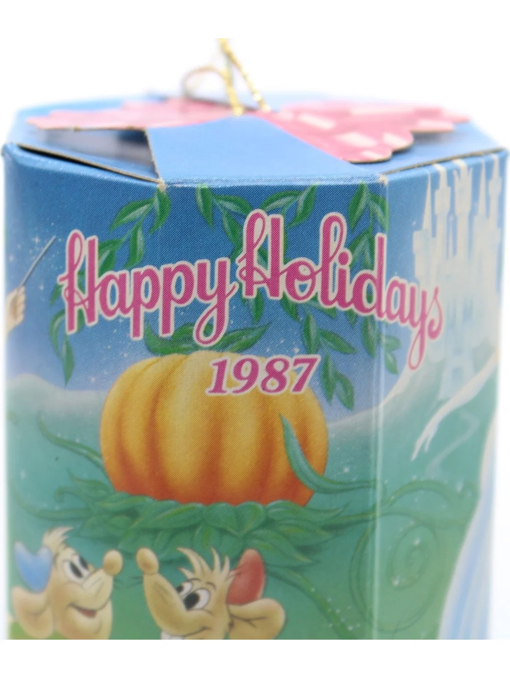 80s 90s Disney 6 EMPTY BOXES from Christmas Ornaments McDonalds Happy Meal Toys